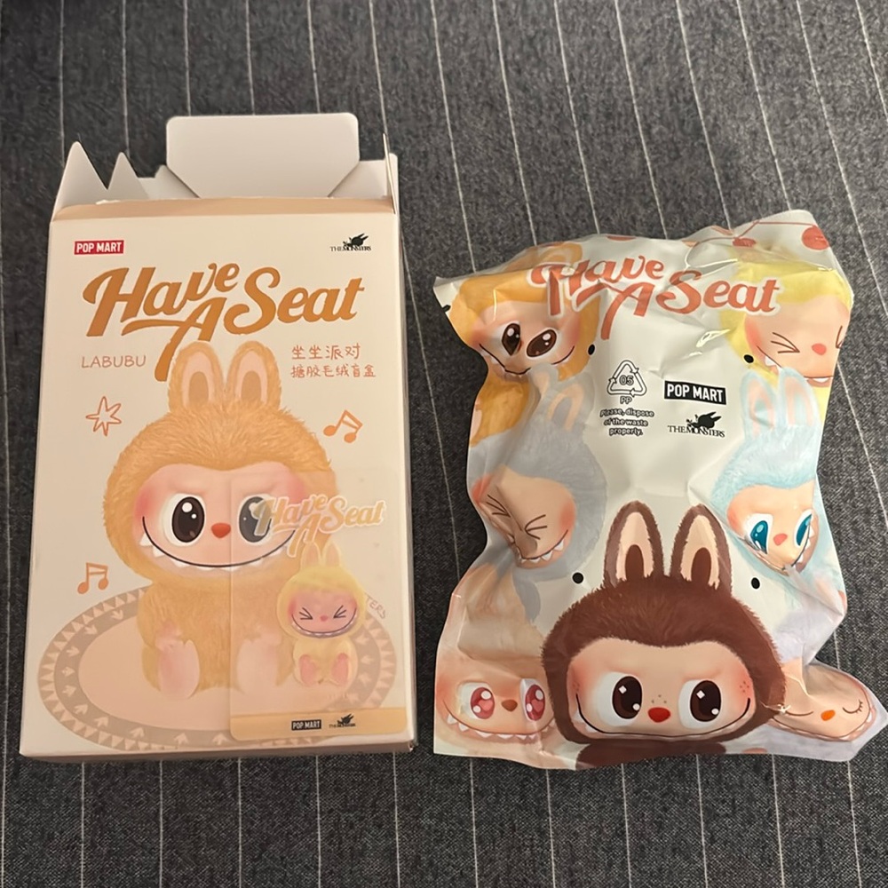 Authentic Pop Mart Have a Seat Labubu Sisi

Opened Box sealed bag